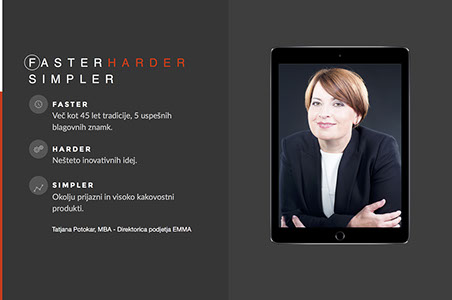 Stane Jeršič, EMMA, Tatjana Potokar, film, video, korporativne predstavitve podjetij, Artkontakt Studio Bast